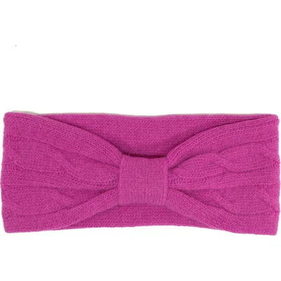 Portolano Cashmere Headband In Brown