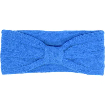 Portolano Cashmere Headband In Blue