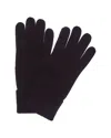 Portolano Cashmere Knit Glove In Black