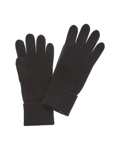 Portolano Cashmere Knit Glove In Black