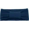 Portolano Cashmere Knot Headband In Blue