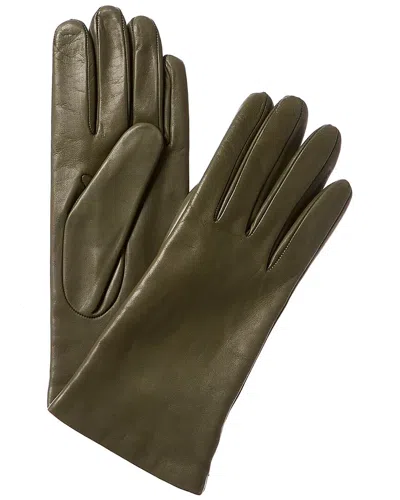 PORTOLANO PORTOLANO CASHMERE-LINED LEATHER GLOVES
