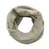 Portolano Cashmere Neck Warmer In Nile Brown