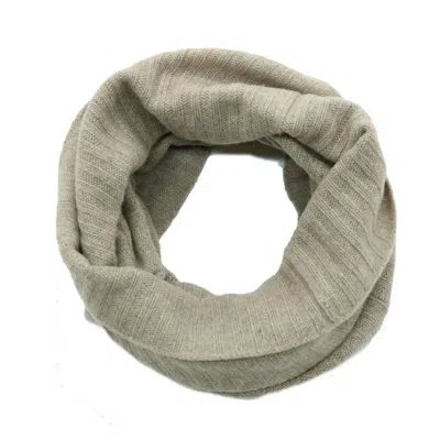 Portolano Cashmere Neck Warmer In Nile Brown