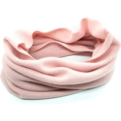 Portolano Cashmere Neck Warmer In Pink