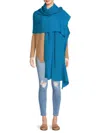 Portolano Cashmere Pashmina In Hawaiian Ocean