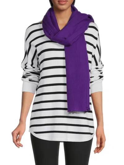 Portolano Cashmere Pashmina In Heliotrope