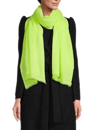 Portolano Cashmere Pashmina In Punk Neon