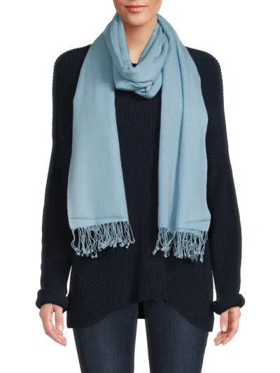 Portolano Cashmere Pashmina In Purist Blue