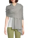 Portolano Cashmere Pashmina In Silver