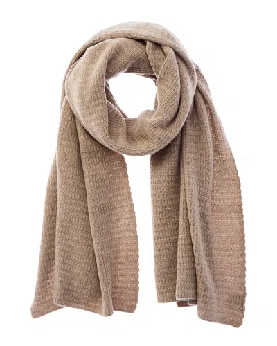 Portolano Cashmere Scarf In Brown