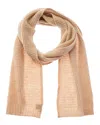 Portolano Cashmere Scarf In Beige