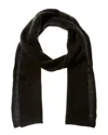 Portolano Cashmere Scarf In Black