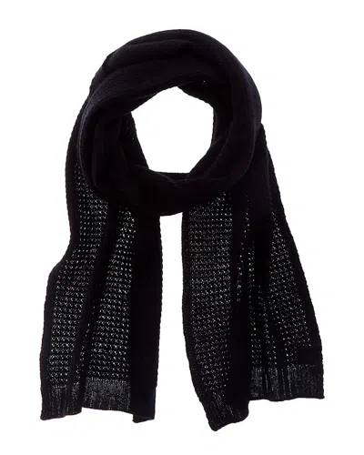 Portolano Cashmere Scarf In Black