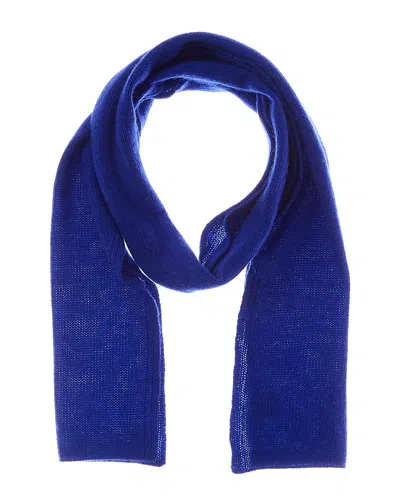 Portolano Cashmere Scarf In Blue