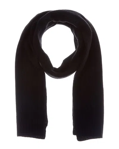 Portolano Cashmere Scarf In Black