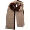 Portolano Cashmere Scarf Colorblock In Multi