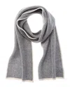 Portolano Cashmere Scarf In Grey