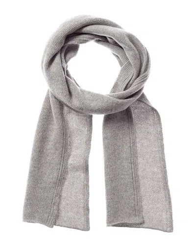 Portolano Cashmere Scarf In Grey