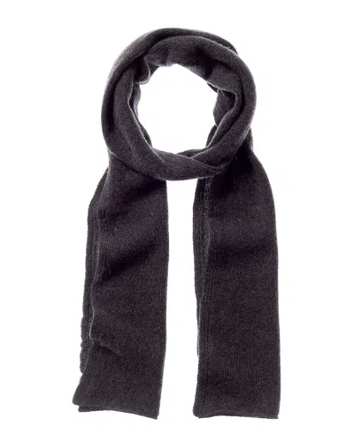 Portolano Cashmere Scarf In Grey