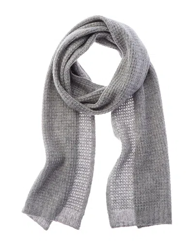Portolano Cashmere Scarf In Grey
