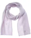 Portolano Cashmere Scarf In Grey