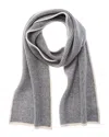 Portolano Cashmere Scarf In Grey