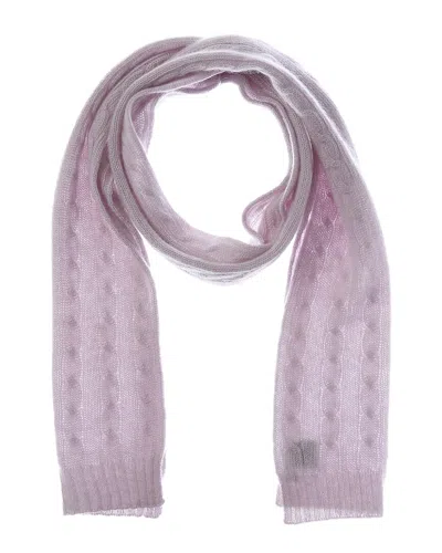 Portolano Cashmere Scarf In Purple