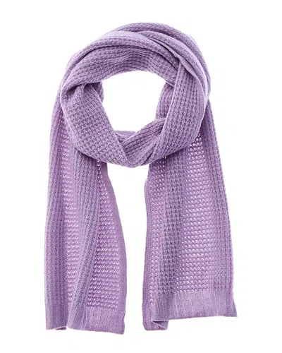 Portolano Cashmere Scarf In Purple