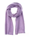 Portolano Cashmere Scarf In Purple