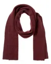 Portolano Cashmere Scarf In Red
