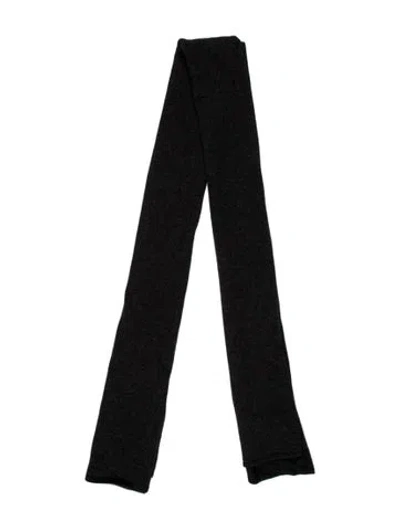 Pre-owned Portolano Cashmere Scarf W/ Tags In Gray