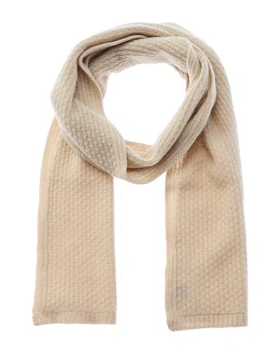 Portolano Cashmere Scarf In White