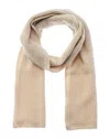 Portolano Cashmere Scarf In White