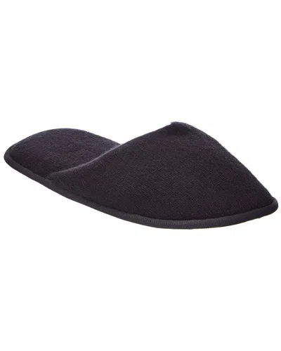 Portolano Ladies Slippers With Cables In Black
