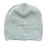 Portolano Cashmere Slouchy Hat In Grey