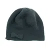 Portolano Cashmere Slouchy Hat With Bow In Black