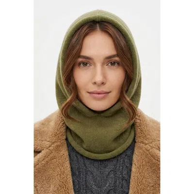 Portolano Cashmere Snood In Green