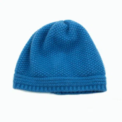 Portolano Cashmere Stitched Beanie In Multi