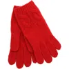 Portolano Cashmere Striped Gloves In Red