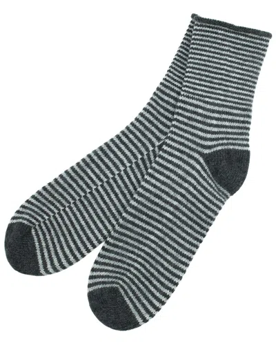 Portolano Cashmere Striped Socks