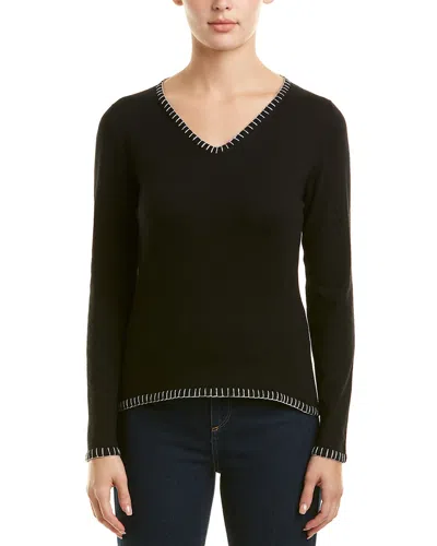 Portolano Cashmere Sweater In Gray