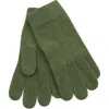 Portolano Cashmere Tech Gloves In Green