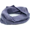 Portolano Cashmere Tweed Infinity Scarf In Blue