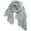 Portolano Cashmere Wide Wrap In Gray