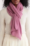 Portolano Cashmere Wrap In Pink