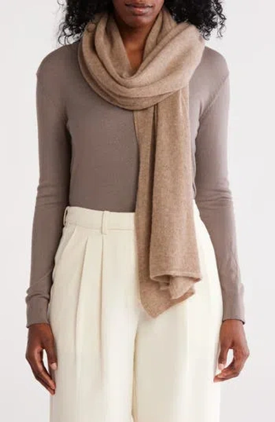 Portolano Cashmere Wrap In Brown