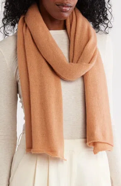 Portolano Cashmere Wrap In Brown