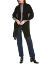 Portolano Cashmere Wrap In Black