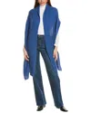 Portolano Cashmere Wrap In Blue